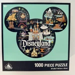 Parks Disneyland Resort Mickey Shaped Life Map Puzzle 1000 Pc. Fixed Price $34.99.