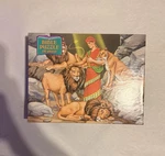 Vintage Bible Puzzle Daniel The Lion Den 100 Piece Mb Complete 1980S. Fixed Price $12.99.