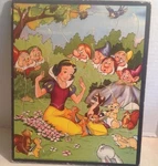 Vintage Snow White & 7 Dwarfs Puzzle #2986 15 Pieces. Fixed Price $16.00.