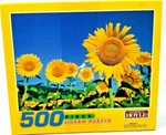 Sunflowers, Provence France 500PC Jigsaw Puzzle 19" X 13.5" Hoyle New!. Fixed Price $16.95.