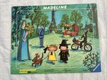 Vtg 1991 Madeline Ravensburger 25 Piece Tray Puzzle 14.5 X 11.5 Euc. Fixed Price $15.95.