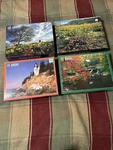 Sealed, Milton Bradley York Jigsaw Puzzle Lot. 1500 Pieces. Fixed Price $100.00.