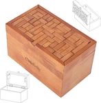 Onietoiy Big 32 Steps Wooden Secret Puzzle Box Toys Beech Money Holder Hand. Fixed Price $59.79.