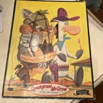Quickdraw Mcgraw Frame Tray Puzzle 1960, 11"X14" By Whitman. Fixed Price $9.99.