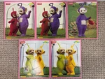 (5) Vintage 1990S Playskool Teletubbies 629-02 629-05 629-06 Jigsaw Puzzle. Fixed Price $49.99.