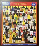 Wine Bottles White Mountain 1000 Large Piece Jigsaw Puzzle #1058 -excellent Cnd. Fixed Price $15.38.