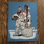 Vintage 1974 Judy Instructo Astronaut Space Wooden Puzzle 13 Piece J606027. Fixed Price $24.00.