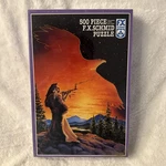 Fx Schmid Puzzle 500 Piece Dawnbringer Native American Eagle New Sealed. Fixed Price $24.99.