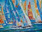 Summer Regatta (428 Pieces Wooden Jigsaw Puzzle). Fixed Price $99.95.