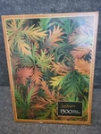 Vintage 1985 Milton Bradley 1500 Piece Puzzle Burst Of Autumn. Fixed Price $35.00.