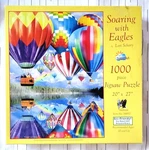 Sunsout Soaring With Eagles 1000 Puzzle. Fixed Price $7.99.