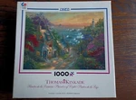 Thomas Kinkade-the Village Lighthouse , 1000 Pc Puzzle. Fixed Price $8.99.
