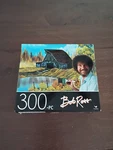Bob Ross Rustic Barn 300 Piece Jigsaw Puzzle 14" X 11" Art Americana Cardinal. Fixed Price $10.00.