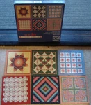 1987 Springbok Hallmark Six Great American Quilts - 6 Mini Puzzles 0VER 420 Pcs. Fixed Price $9.50.