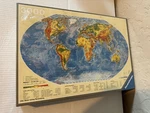 Ravensburger "world Map" #170241- 3OOO Pieces Puzzle. Fixed Price $55.99.