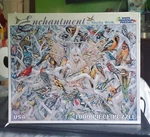 White Mountain Puzzle " Enchantment By Artist Sheila Wolk 2009 1000 Pcs. Fixed Price $199.99.