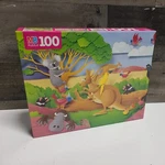 Milton Bradley Australian Animals Paper Capers 100 Piece Jigsaw Puzzle Vtg 1992. Fixed Price $19.98.
