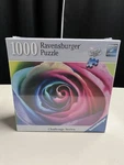 Ravensburger Puzzle NO.80 367 Rainbow Rose 1000 Pieces New. Fixed Price $24.99.