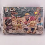 Cabbage Patch Kids 100 Piece Complete Puzzle Vintage 1992 Beach Milton Bradley. Fixed Price $19.95.