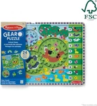 Melissa And Doug Wooden Animal Chase Jigsaw Spinning Gear Puzzle 24 Pieces For. Fixed Price $28.55.