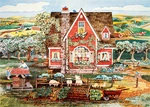 Apple Farm (475 Piece Wooden Jigsaw Puzzles). Fixed Price $104.95.