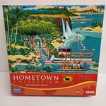 Mega Puzzles Hometown Collection Fern Grotto Wedding 1000 Piece Interlocking Art. Fixed Price $11.98.