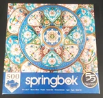 New Springbok "timeless Turquoise" Mosaic 500 Piece Puzzle Sealed. Fixed Price $21.99.