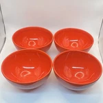 Waechtersbach Fun Factory Freestyle Red-cherry 5-3/4 Soup/cereal Bowls Set Of. Fixed Price $45.00.