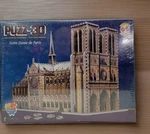 PUZZ-3D Notre-dame De Paris Cathedral Jigsaw Puzzle 952 Pieces Wrebbit Brown. Fixed Price $39.99.