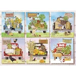 Cobble Hill Farmer's Market Trucks Jigsaw Puzzle. Fixed Price $18.99.