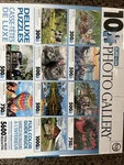Sure-lox Photo Gallery 10 Deluxe Puzzles Dog, Kittens, Deer, Train, Horse, Barn. Fixed Price $20.00.