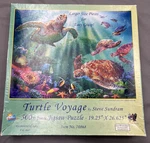 Sunsout Turtle Voyage 500+ Piece Jigsaw Puzzle By Steve Sundram. Fixed Price $19.00.