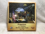 Freedom By H. Hargrove 550 Piece Puzzle Patriotic American Sealed Unopened. Fixed Price $12.00.