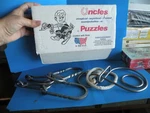 Uncles Puzzles 2 Pieces Rope & Fooler No Instructions 1980S Vintage Game V14. Fixed Price $28.99.