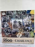Casablanca 34"X42.5" Jigsaw Puzzle 2000 Pieces Hallmark Springbok Sealed. Fixed Price $29.00.