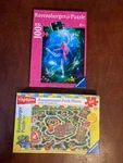 Lot Of 2 Ravensburger Jigsaw Puzzles 100 Xxl Pieces Fairy Highlights 6+ Complete. Fixed Price $15.00.