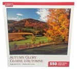 Autumn Glory Hoyle 550 Piece Jigsaw Puzzle 18 X 24 Vintage New & Sealed. Fixed Price $15.00.