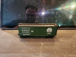 Micro Trains Scale #21420 Eastern States Farmers Exchange 40FT Standard Boxcar. Fixed Price $15.00.