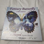 Sunsout Fantasy Butterfly 1000 Piece Shaped Jigsaw Puzzle New. Fixed Price $20.29.