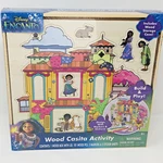 Disney Encanto Build And Play Wood Set 101 Pieces Stickers Markers Puzzle. Fixed Price $9.89.