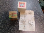 Vtg Wooden Deluxe Decorative Puzzle Cube Japan Shackman 3232. Fixed Price $44.99.