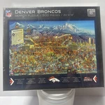 Nfl Denver Broncos Find Joe Journeyman Search Puzzle 24''X 18'' 500PC New Sealed. Fixed Price $14.89.