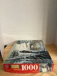 Mb Charles Wysocki Americana 1000 Piece Puzzle # 4679-12 Cardinal Christmas,read. Fixed Price $35.00.