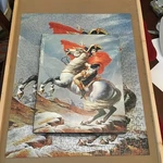 Springbok 1972 Art Puzzle Crossing Of Mt. Saint-bernard Napoleon 500 Pc Complete. Fixed Price $32.50.
