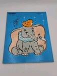 Rare Vintage Playskool Wooden Puzzle Walt Disney "dumbo" 8 Pc #190-12. Fixed Price $11.00.