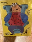 Vintage Playskool Old King Cole Wooden Puzzle #185 13 Pieces Playschool. Fixed Price $15.00.