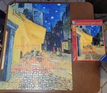 Ravensburger Vincent Van Gogh Cafe Terrace At Night 1500 Pc Puzzle Germany. Fixed Price $11.99.