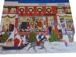 Briarpatch Santa's Sailboat Sleigh 500 Pc. Puzzle W/ornament 14X18 Complete. Fixed Price $8.99.