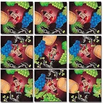 Dazzle Vino Wein Wine Scramble Squares 9 Piece Puzzle. Fixed Price $19.45.