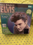 Buffalo Games All About Elvis 1026 Piece Puzzle 20X27 W/poster New Sealed. Fixed Price $25.00.